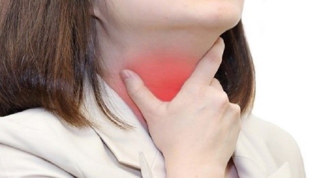 infección de garganta